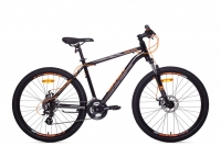Велосипед горный MTB Аист Aist Rocky 2.0 Disc, black/orange